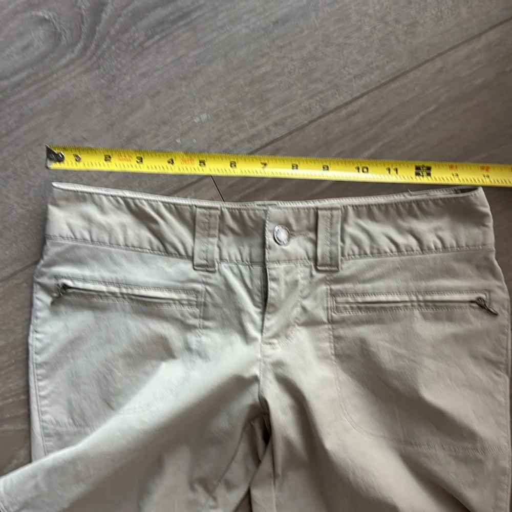 2 Pairs of North Face Black Small And Columbia Khaki Pants Sz 2 - Picture 7 of 13